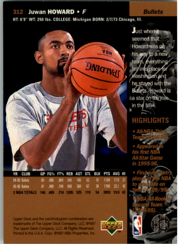 B2146- 1996-97 Upper Deck Bk Cards 1-250 +Rookies -You Pick- 15+ FREE US SHIP - Picture 391 of 449