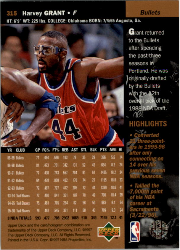 B2146- 1996-97 Upper Deck Bk Cards 1-250 +Rookies -You Pick- 15+ FREE US SHIP - Picture 397 of 449