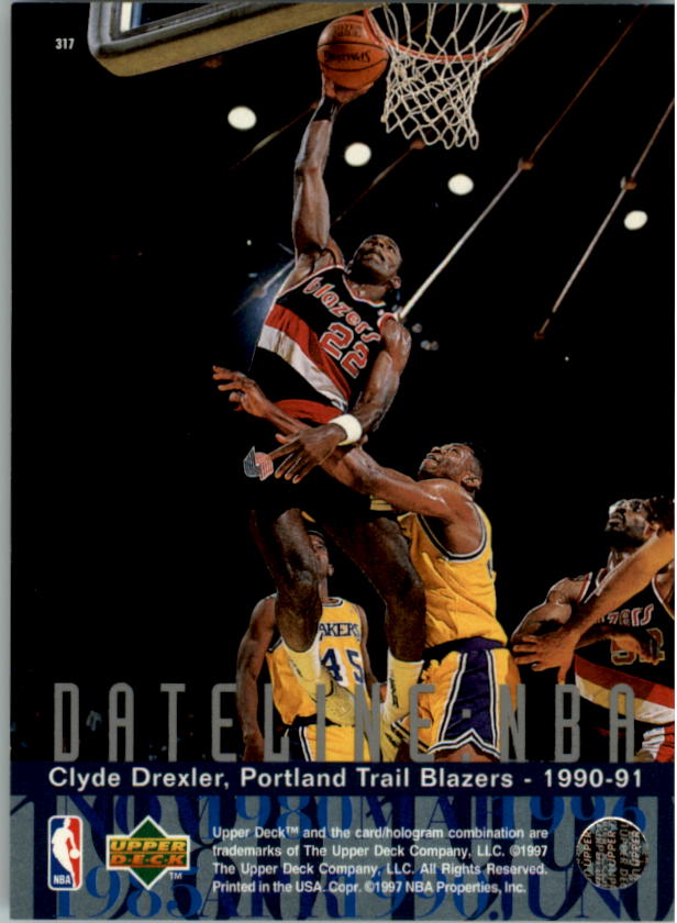 Clyde Drexler cards (1989-2022) Blazers Rockets - You Choose - Picture 108 of 162