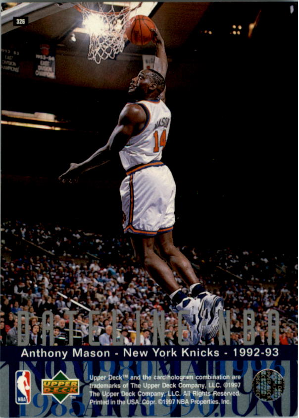 B2146- 1996-97 Upper Deck Bk Cards 1-250 +Rookies -You Pick- 15+ FREE US SHIP - Picture 415 of 449