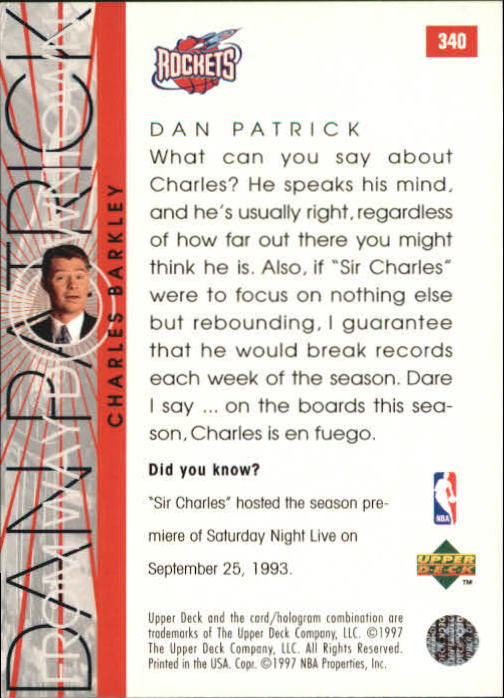 B2146- 1996-97 Upper Deck Bk Cards 1-250 +Rookies -You Pick- 15+ FREE US SHIP - Picture 431 of 449