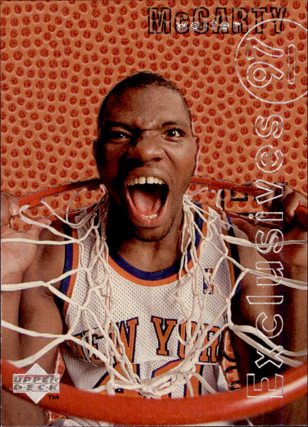1996-97 Upper Deck Rookie Exclusives #R9 Walter McCarty
