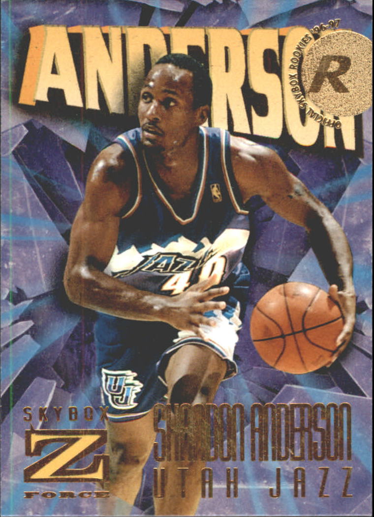 1996-97 Z-Force #141 Shandon Anderson RC