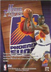 1996-97 Z-Force #172 Michael Finley ZUP back image