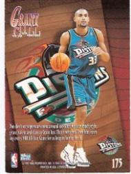 1996-97 Z-Force #175 Grant Hill ZUP back image