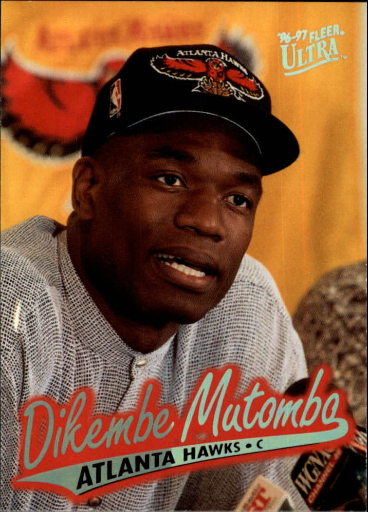 1996-97 Ultra #4 Dikembe Mutombo
