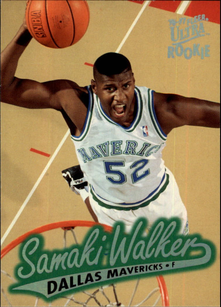 1996-97 Ultra #28 Samaki Walker RC