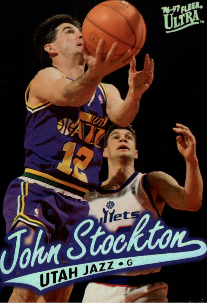 1996-97 Ultra #115 John Stockton