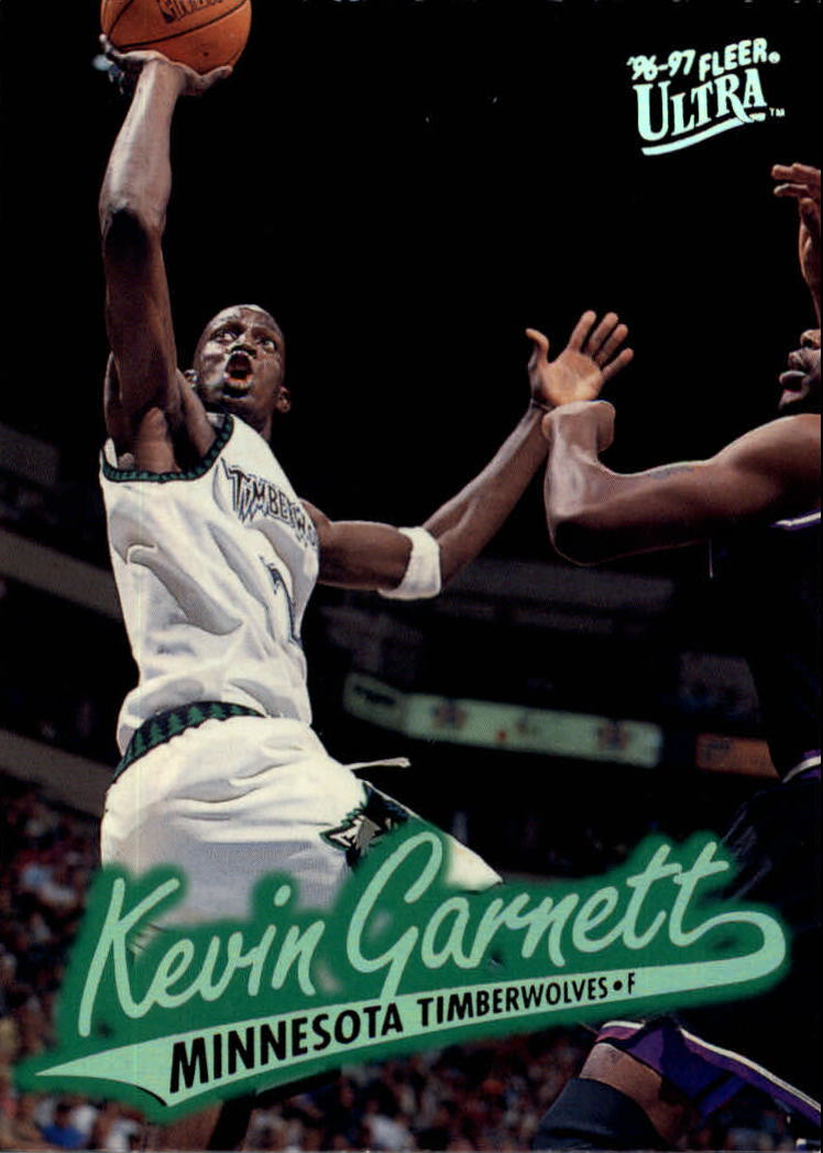 1996-97 Ultra #212 Kevin Garnett