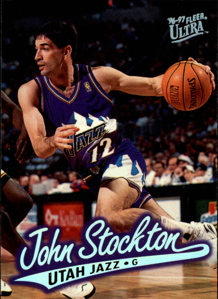 1996-97 Ultra #256 John Stockton