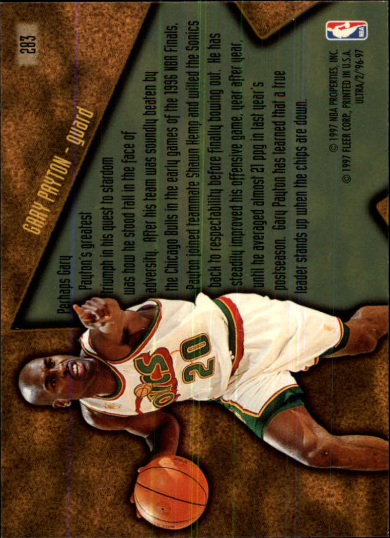 Gary Payton cards (1991-2022) Sonics Heat Lakers Bucks - You Choose - Picture 80 of 258