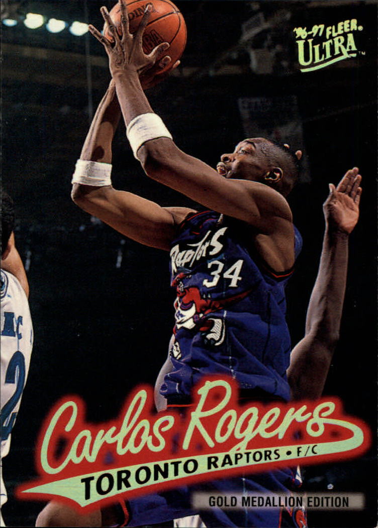 1996-97 Ultra Gold Medallion #G249 Carlos Rogers