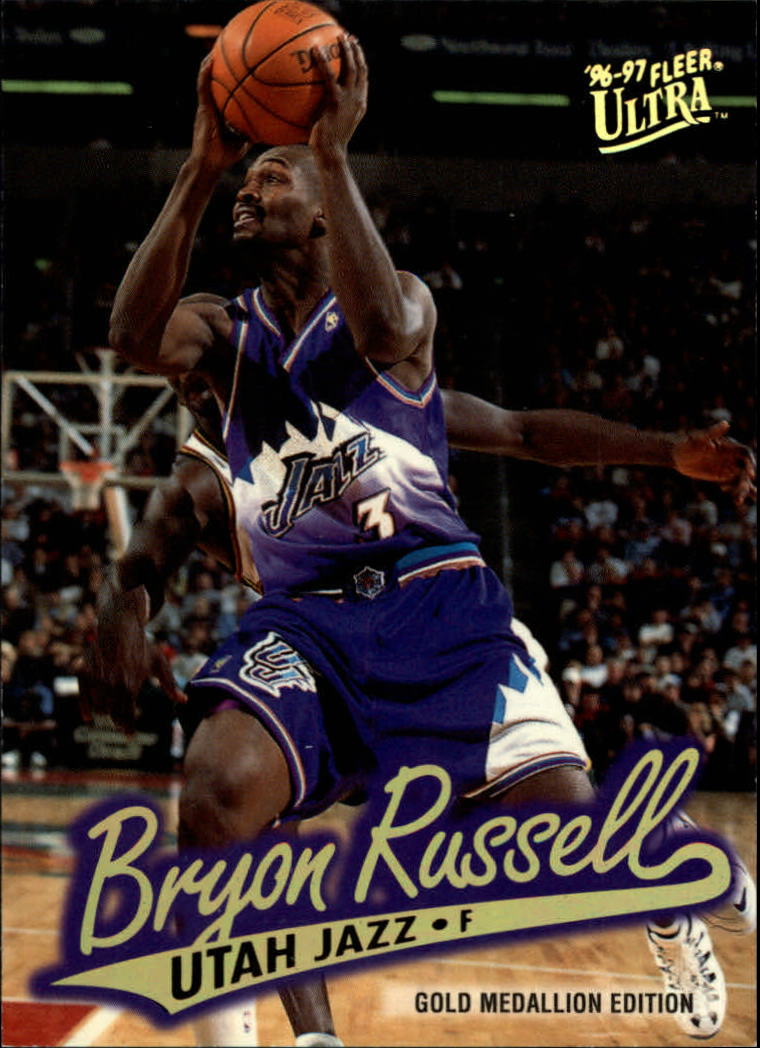 1996-97 Ultra Gold Medallion #G255 Bryon Russell
