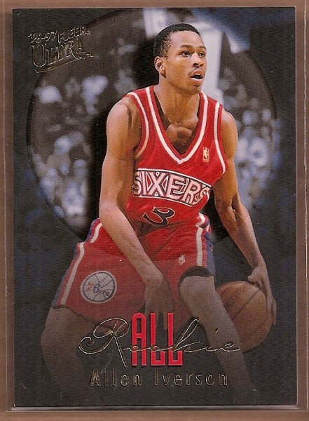 1996-97 Ultra All-Rookies #7 Allen Iverson