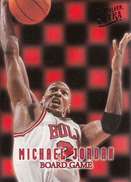 1996-97 Ultra Board Game #7 Michael Jordan