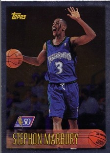 1996-97 Topps NBA at 50 #177 Stephon Marbury