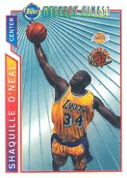 1996-97 Topps Mystery Finest Bordered Refractors #M12 Shaquille O'Neal