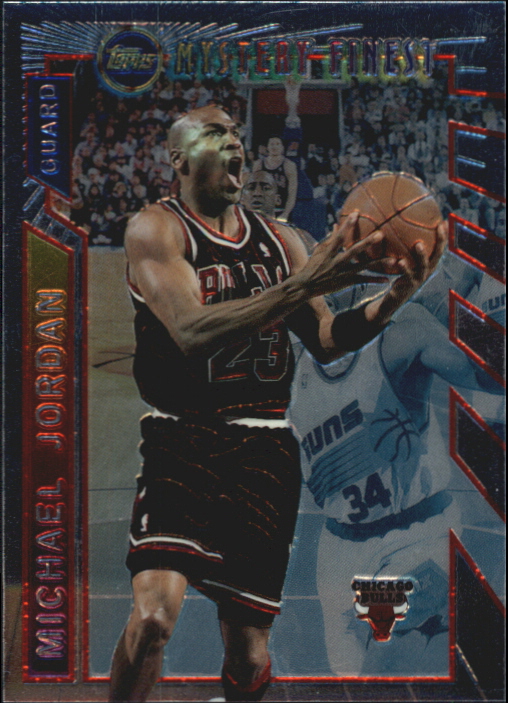 Michael Jordan borderless Topps Mystery Finest store