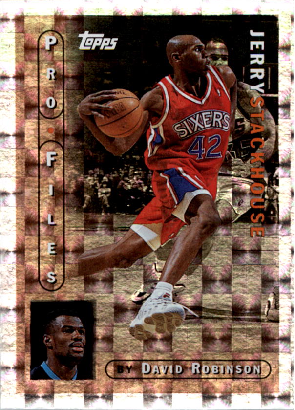 1996-97 Topps Pro Files #PF16 Jerry Stackhouse