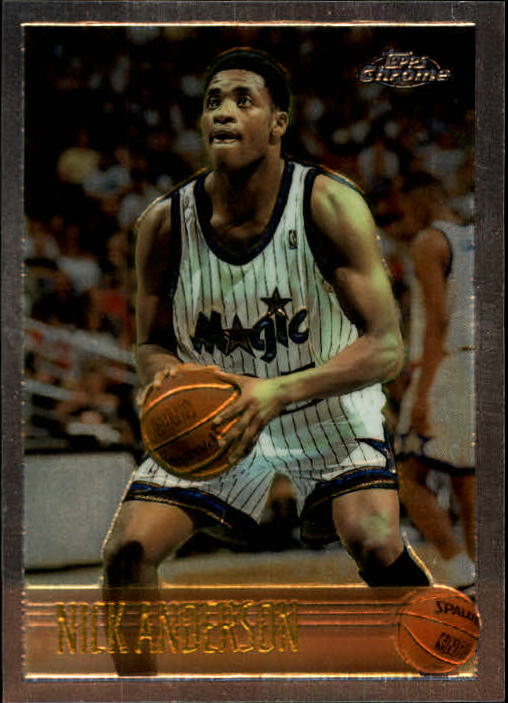 1996-97 Topps Chrome #52 Nick Anderson