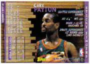 1996-97 Topps Chrome Season's Best #SB16 Gary Payton back image