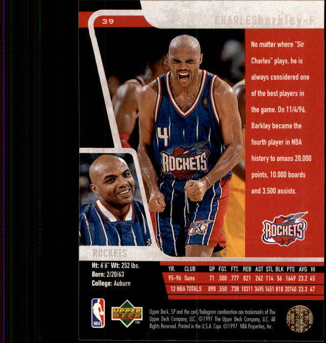 Charles Barkley cards (1989-2022) 76ers Rockets Suns - You Choose - Bild 127 von 210