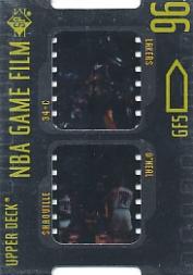 1996-97 SP Game Film #GF5 Shaquille O'Neal
