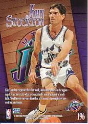 1996-97 Stadium Club #107 John Stockton back image