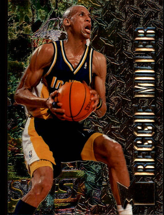 1996-97 Metal #42 Reggie Miller