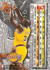 1996-97 Metal #183 Shaquille O'Neal back image