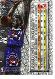 1996-97 Metal #215 Marcus Camby RC back image