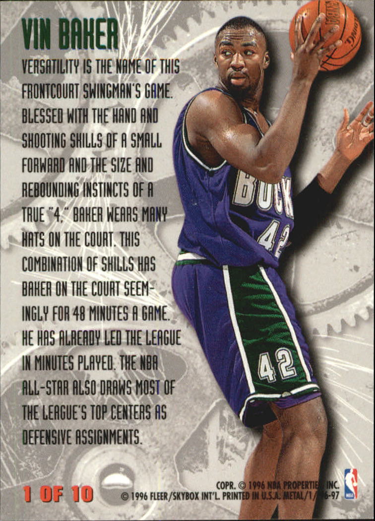 A2476- 1996-97 Metal Bk Card #s 1-250 +Inserts -You Pick- 15+ FREE US SHIP - Picture 453 of 453