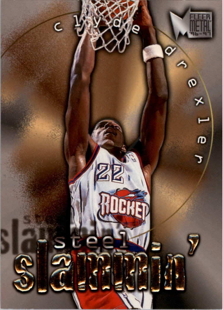 1996-97 Metal Steel Slammin' #2 Clyde Drexler - NM-MT - Card Shack |  Beckett Marketplace