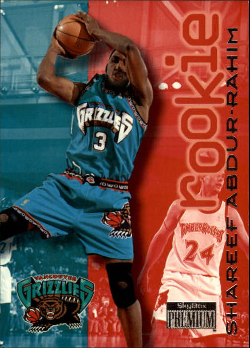 Shareef Abdur-Rahim of the Vancouver Grizzlies dunks against the