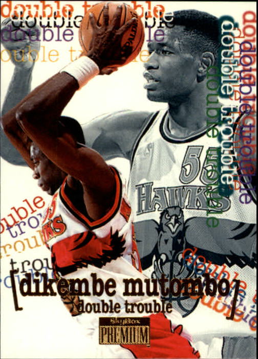 1996-97 SkyBox Premium #273 Dikembe Mutombo DT