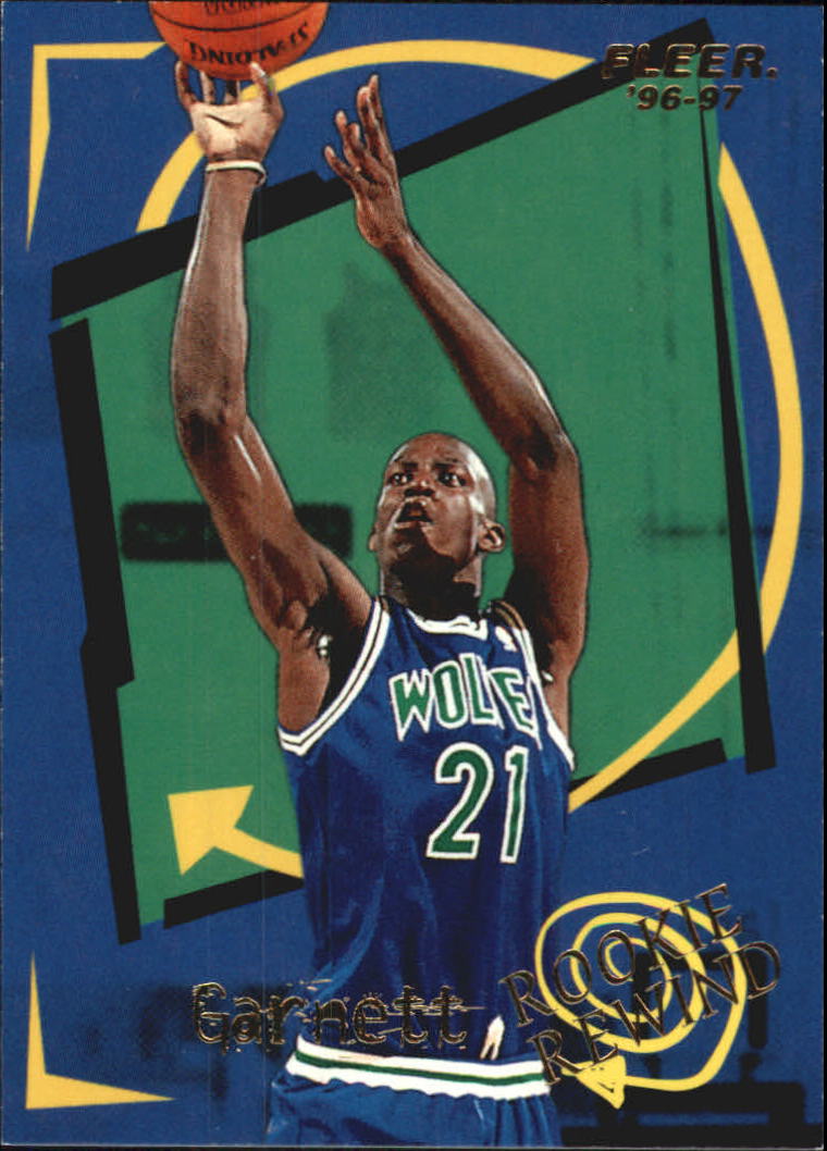 1996-97 Fleer Rookie Rewind #4 Kevin Garnett