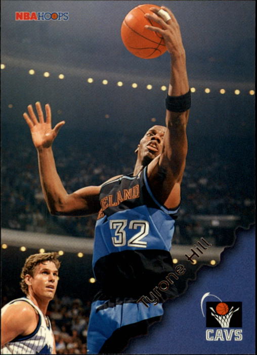 1996-97 Hoops #28 Tyrone Hill