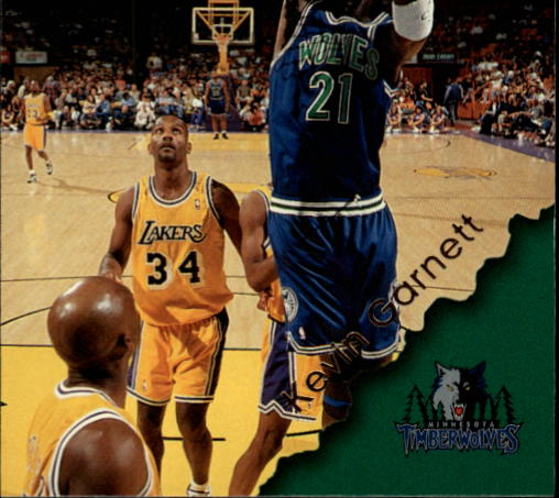 1996-97 Hoops #92 Kevin Garnett