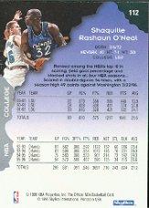 1996-97 Hoops #112 Shaquille O'Neal back image