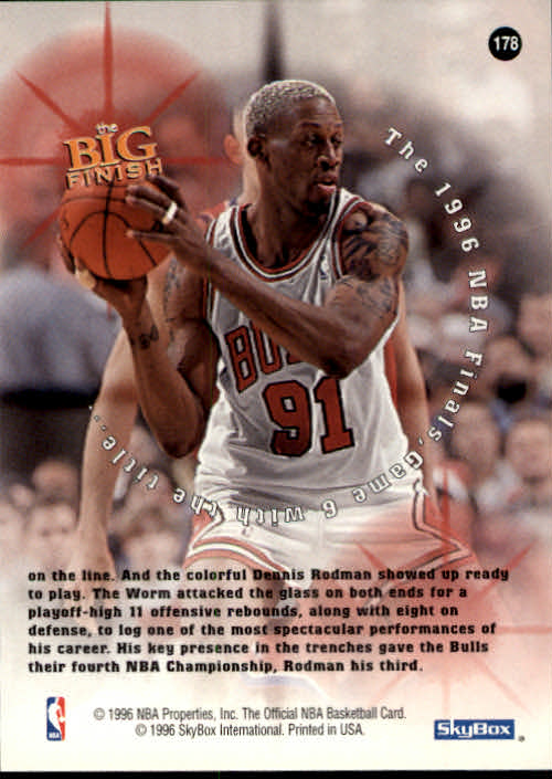 1996/1997 Hoops Basketball "Main Set" Base Cards #1 to #200 - Picture 345 of 386