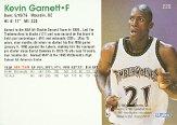 1996-97 Hoops #220 Kevin Garnett back image