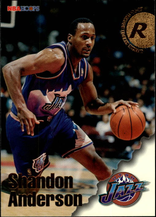 1996-97 Hoops #280 Shandon Anderson RC