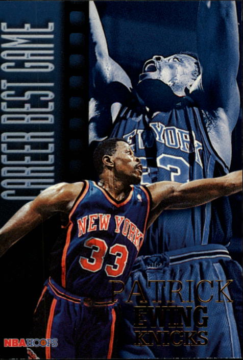 1996-97 Hoops #330 Patrick Ewing CBG
