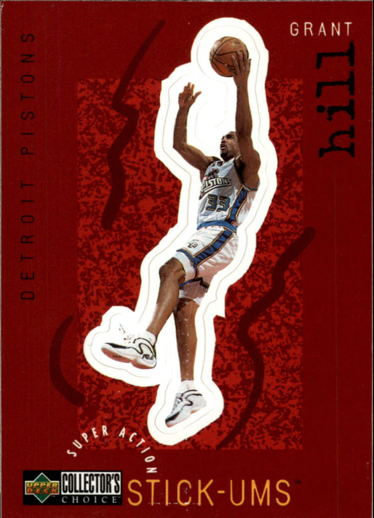 1996 Bowman's Best Refractor Grant Hill ROOKIE #10 PSA 10 GEM MINT