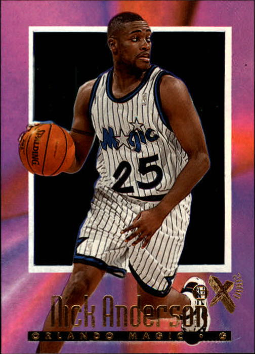 1996-97 E-X2000 #49 Nick Anderson