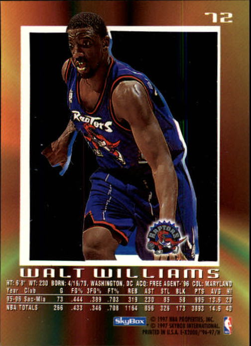 Sports Card Back