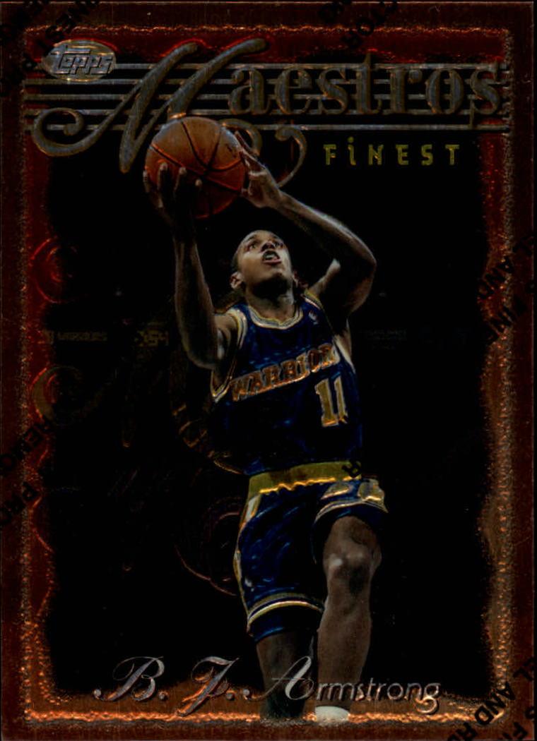 1996-97 Finest #15 B.J. Armstrong B