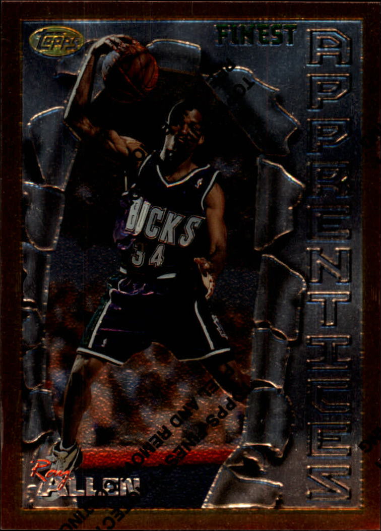 1996-97 Finest #22 Ray Allen B RC