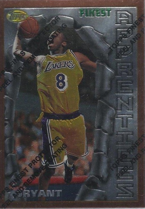 1996-97 Finest #74 Kobe Bryant B RC