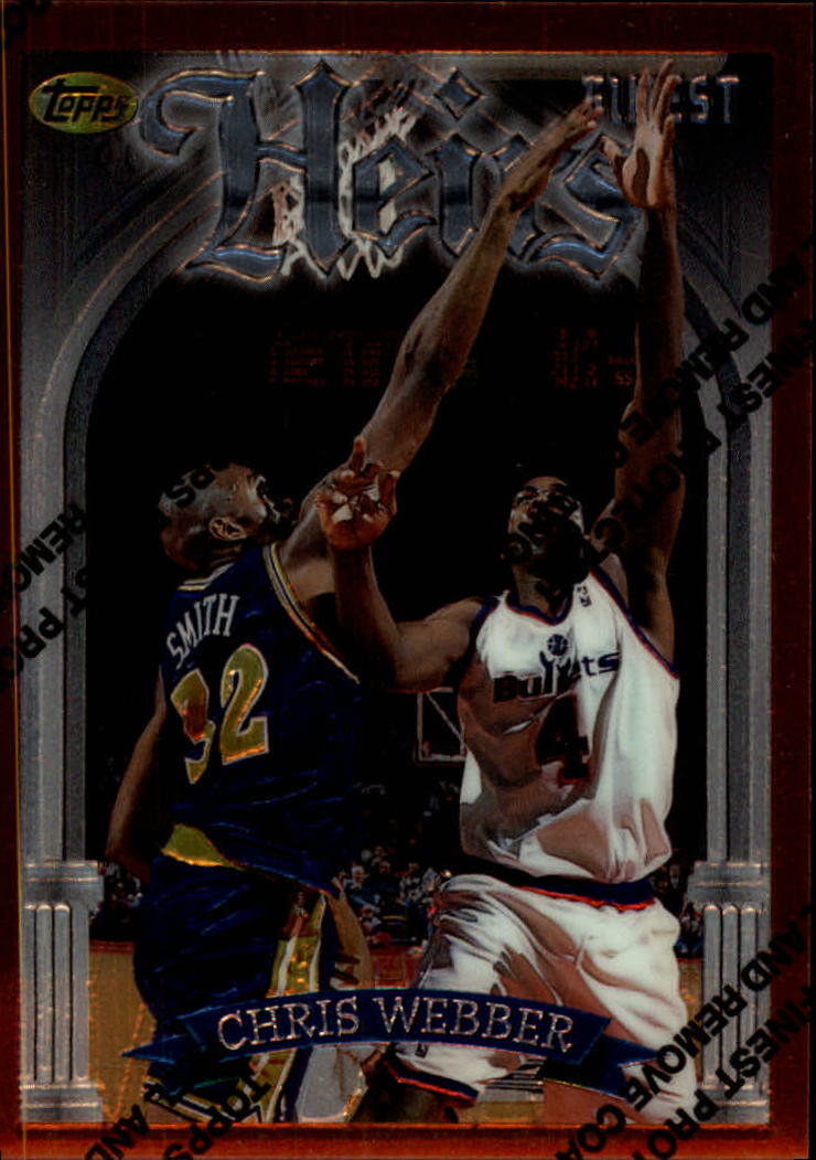 1996-97 Finest #163 Chris Webber B